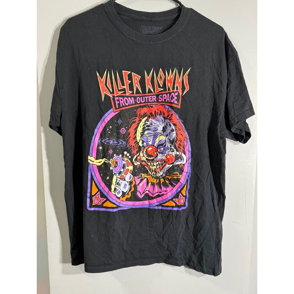 Killer Klowns from Outer Space graphic black tshirt men's size large